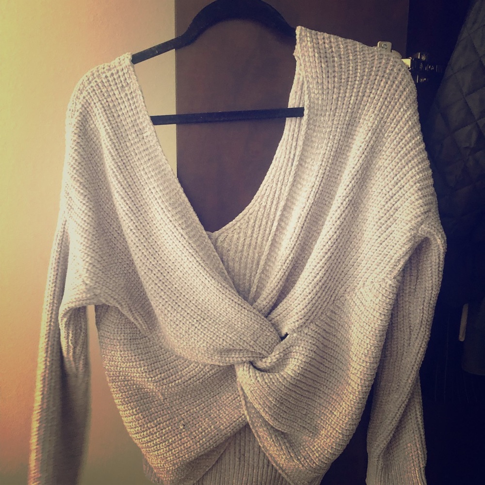 Grey sweater